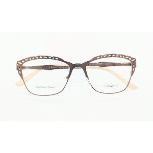 New Enhance 4257 Brown Women's Eyeglass Frame